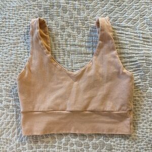 Blush Crop Tank Top for Women